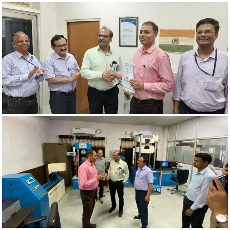 NSIC -Technical Services Centre (Aligarh) signs MoU with Narora Atomic Power Station on 26th July 2023 for imparting training for skill development to the youth of Narora area. Under this MoU , the NSIC -Technical Services Centre (Aligarh) shall train 240 nos. of youth in different technical trades. The trainings being imparted by NTSC (Aligarh) are industry oriented and demand driven and more than 800 youth are currently undergoing NTSC ( Aligarh) training programs. During this visit , the Narora Atomic Power Station (NAPS) team also visited the NTSC (Aligarh) workshop and appreciated the upgradation of Centre by NSIC to meet out the MSMEs demand in the region. The MoU was signed by Shri S.K.Kaware, Technical Services Superintendent & Chairman CSR and Shri Ram Kumar Yadav, Centre Head, NTSC (Aligarh). Shri Prateek Agrawal,Station Director, NAPS was also present on the occasion.