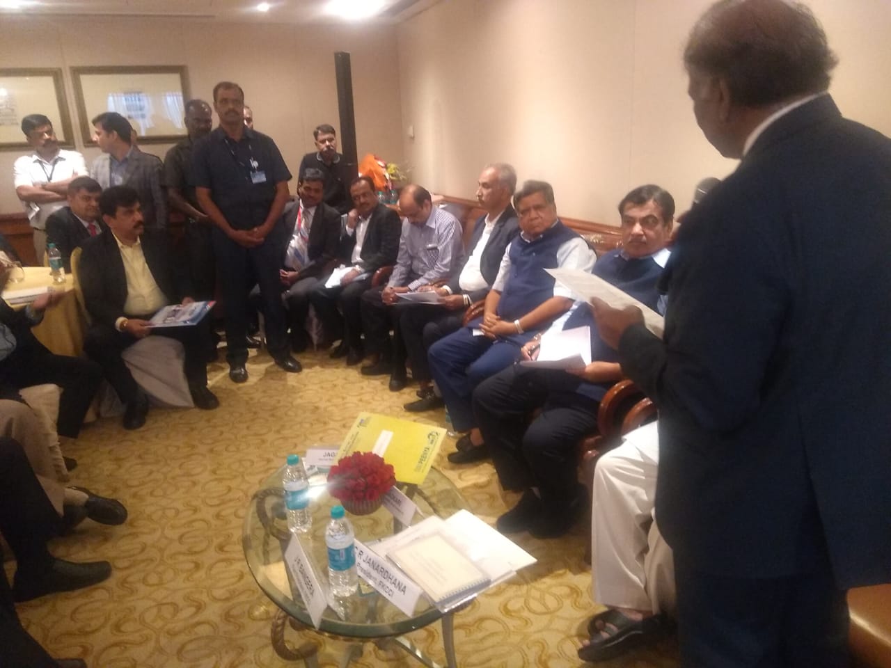 During visit of Our Hon'ble Minister of MSME to Bangalore on 10.12.2019,NSIC,South-1 has organised MSME associations meeting to take inputs/suggestions for inclusive economic growth. More than 60 representatives from various MSME associations participated and presented their views.
