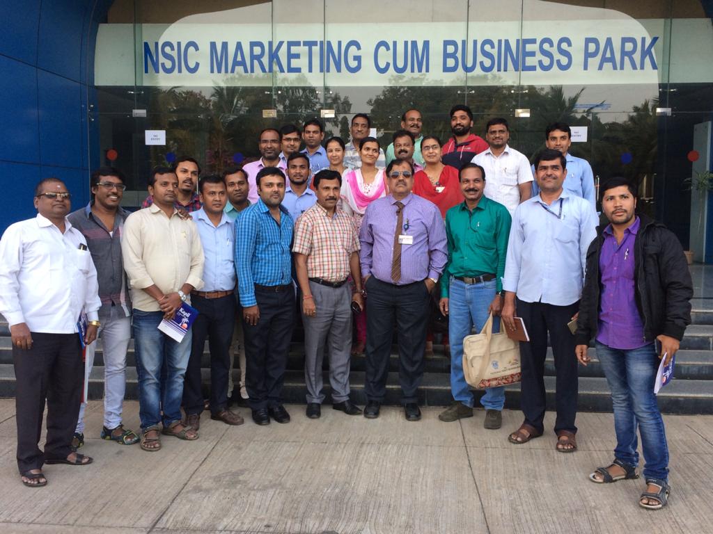 NSIC –Technical Services Centre Hyderabad, has conducted MS-Office & Internet Course for Officials  & Employees of Nuclear Fuel Complex,  Hyderabad (An ISO 9001,14001, & OHSAS 18001 Organization), Department of Atomic Energy, Government of India.  The first batch of training was completed successfully. NFC Officials were extremely happy and applauded NSIC TSC Hyderabad for the trainings imparted.  Shri A.B. Prabhu Raj, General Manager & Centre Head, NSIC-TSC Hyderabad has received wide appreciation from the NFC officials for the making necessary arrangements, Hospitality and Quality of Training imparted to the NFC Employees & Shri Mohammed Sajid, ADM, HR Department, Nuclear Fuel Complex, Hyderabad has ensured that few more batches of trainings to be continued & approximately 200 employees will be upskilled in the NSIC TSC Hyderabad.