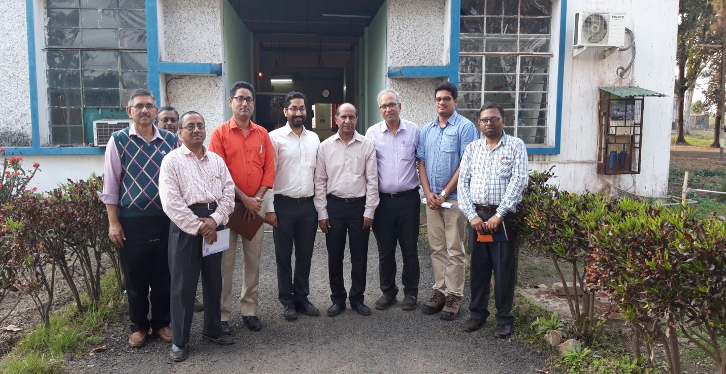Mr. Harish Kumar Agarwal, President, Indian Electrical & Electronics Manufacturer’s Association (IEEMA) along with Mr. Siddharth Bhutoria, Vice Chairman, Eastern Region and other officials of IEEMA visited NTSC, Howrah on 14.02.2019.  During the round of the Centre, they were explained about the core activities and facilities available in the Centre.  The team appreciated the efforts of NSIC in providing training support in the area of Skill development & Incubation.
During the meeting, representatives of IEEMA agreed for providing on job training for our final semester trainees of ITI.  They will also explore possibilities for association in different areas for which next meeting shall be conducted on 02.03.2019.  IEEMA also expressed strong need of Transformer Testing Lab in this area.
