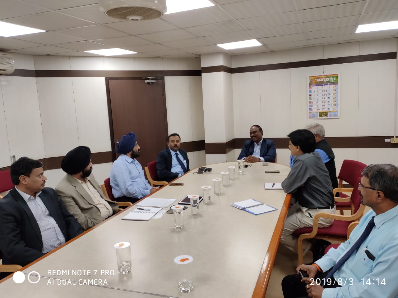 Sh. P. Udayakumar, Director P&M, NSIC made a visit to ITI Head office Bangalore and met CMD, ITI . Senior NSIC officials Sri. Satvinder Singh CGM (Tech), Sri. Paramjeet Singh GM (SG) BD and Sri. P. Ravikumar ZGM-S-I NSIC were also present in the meeting. Both NSIC and ITI  discussed to work together in the common areas like skill development, manufacturing, Offering skill development courses for SC/ST members. It was agreed that ITI shall provide the details of machines/resources available to carry out the training in the area of SMT operations which broadly include pick & place, wave soldering, Re-flow etc. so as to firm up the training programs to be executed jointly. It was also discussed that ITI and NSIC can explore conducting exhibitions/seminars like DEF EXPO jointly. It was also mentioned that financial support up-to to Rs.1 Cr. for setting up of Livelihood Business Incubation (LBI) Center is available under ASPIRE Scheme of Ministry of MSME, Govt. of India. The same may be utilized by ITI for setting up LBI. NSIC team further visited the facilities available at Bangalore Plant.
