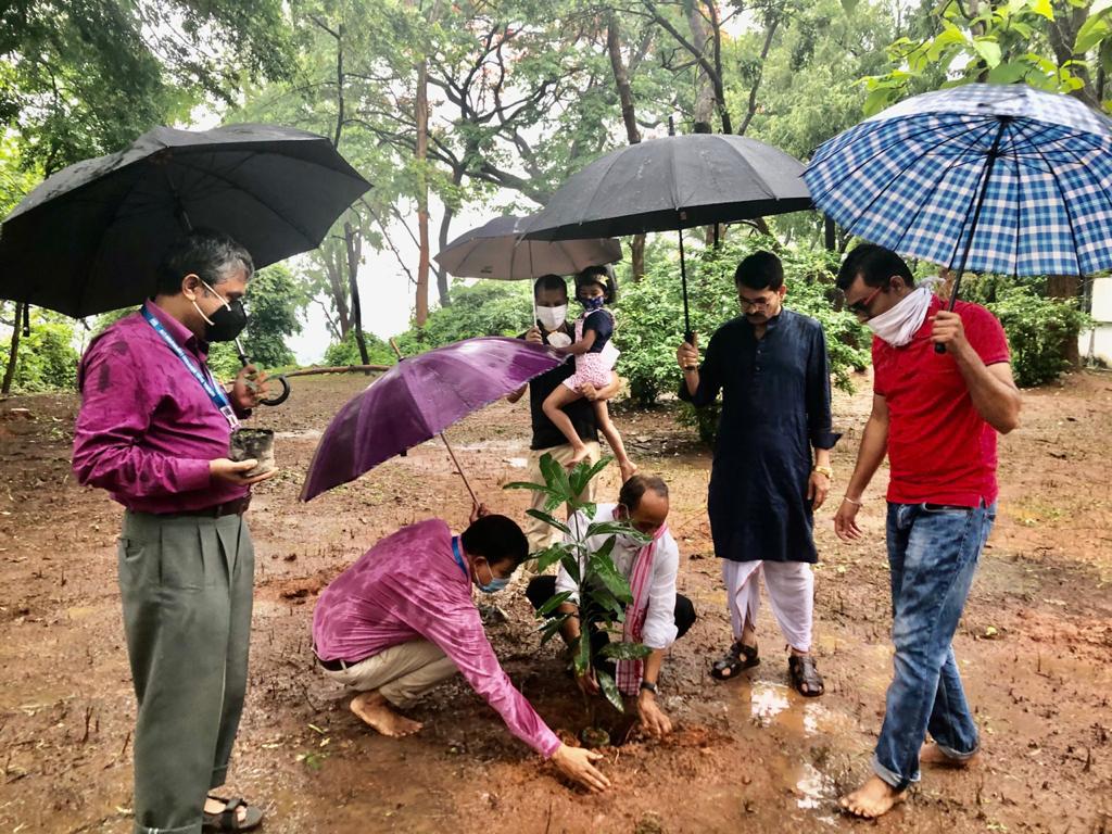 NSIC (Guwahati) has celebrated World Environment Day by organising a Plantation and Cleanliness drive in geeta mandir compound, Guwahati on 05th June, 2021. NSIC (Guwahati) planted 87 fruits bearing plants which were grown in NSIC office premises. Shri Diganta Kalita, MLA, Govt. of Assam and Shri Pankaj Chakraborty, ACS, Govt. of Assam were participated the program in spite of heavy rain. All the invitees appreciated the steps taken by NSIC to preserve the environment. The programme was coordinated by Shri Vinit Kashyap, Sr. Branch Manager.