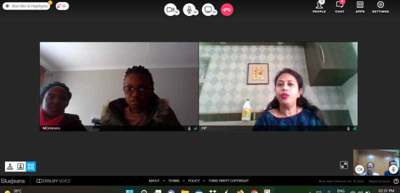 NSIC, along with its counterpart organization SEDA, South Africa organized “Virtual B2B Meetings” from 04th April 2022 to 13th April 2022 between MSMEs of India and those of South Africa under the action plan decided during 6th Tri-Nations Conference on SMEs as a part of India, Brazil, South Africa (IBSA) Summit held virtually on September 2nd -3rd, 202. The virtual B2B meetings were organised amongst 17 Indian and 30 South African Enterprises where the enterprises from both sides explored the possibilities of import/export, joint venture/collaboration, and exchanging of technical know-how in sectors like Electricals & Electronics, Food processing, Information and Communication Technology (ICT), Textiles & Chemicals. During the meetings, enterprises shared detailed presentations on their business profiles, discussed the cooperation possibilities and showed keen interest to partner with each other. The meetings were co-ordinated by Ms. Adiba Bari (Manager-International Cooperation), NSIC, Mr. Anupam Tiwari (Manager- International Cooperation), NSIC, Mr. Shashank Shekhar (Asst. Manager- International Cooperation), NSIC.