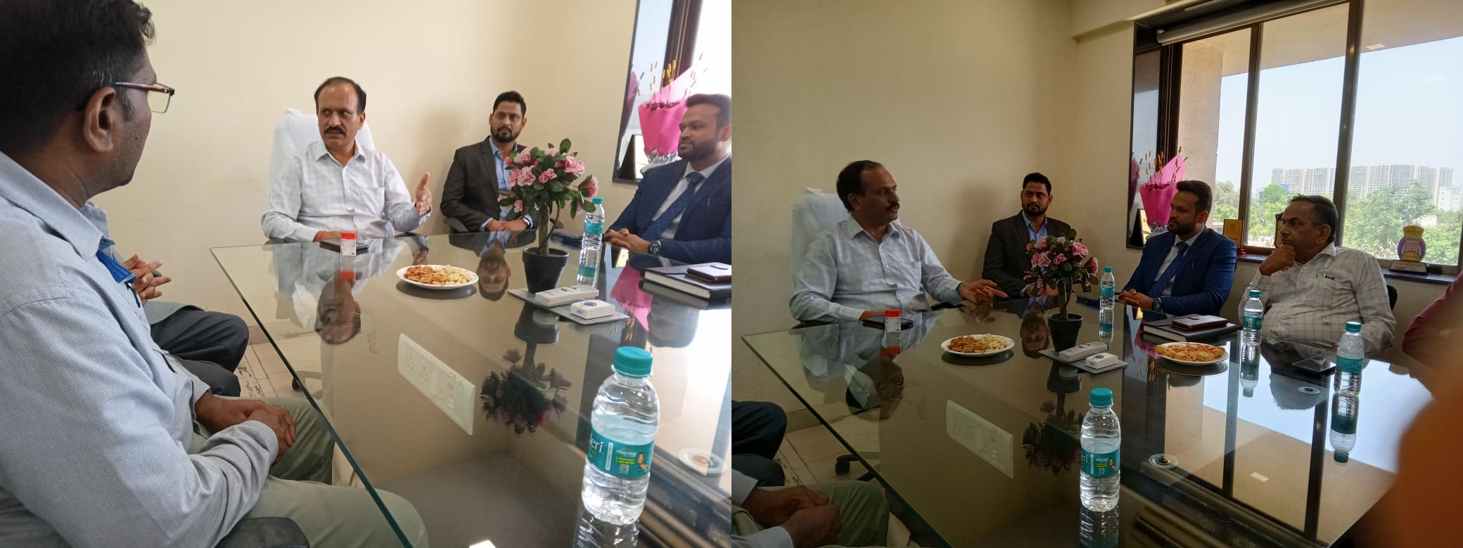 During his recent visit to Mumbai on 18th April, 2022, Shri Gaurang Dixit, Director(Finance), NSIC interacted with MSMEs & Industrial Associations of the Mumbai Region and highlighted the various initiatives of NSIC including NSIC Venture Capital Fund ,Special offerings for Women Entrepreneurs etc. in the country and invited their Member MSMEs  to come forward and avail the benefits of NSIC scheme for their growth. Also present on this occasion were Shri. Manoj Kumar Singh, ZGM (West),  Shri. Kantharao Jinna, Branch Manager, NSIC and Shri. Mahendra Kumar Malviya, In-charge, SC-ST Hub, Maharashtra.