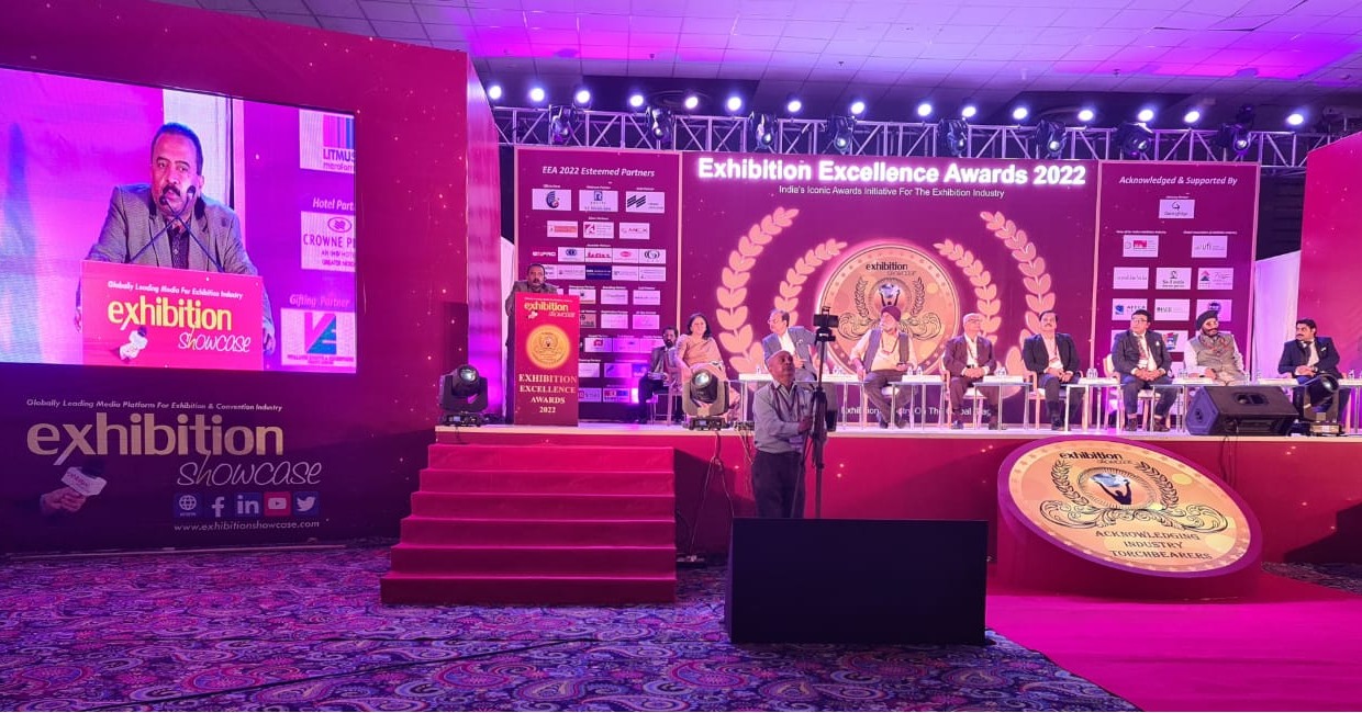 Sh. P Udayakumar, Chairman-Cum-Managing Director & Director (P&M), NSIC delivered the keynote addressed on 08th July, 2022 as a Chief Guest of the inaugural function of Exhibition Excellence Awards-2022. During the inaugural session, he stated that NSIC facilitates MSMEs through integrated support services under Marketing, Technology & Finance and invited the MSMEs to come forward and avail the benefits of new initiatives of NSIC.

