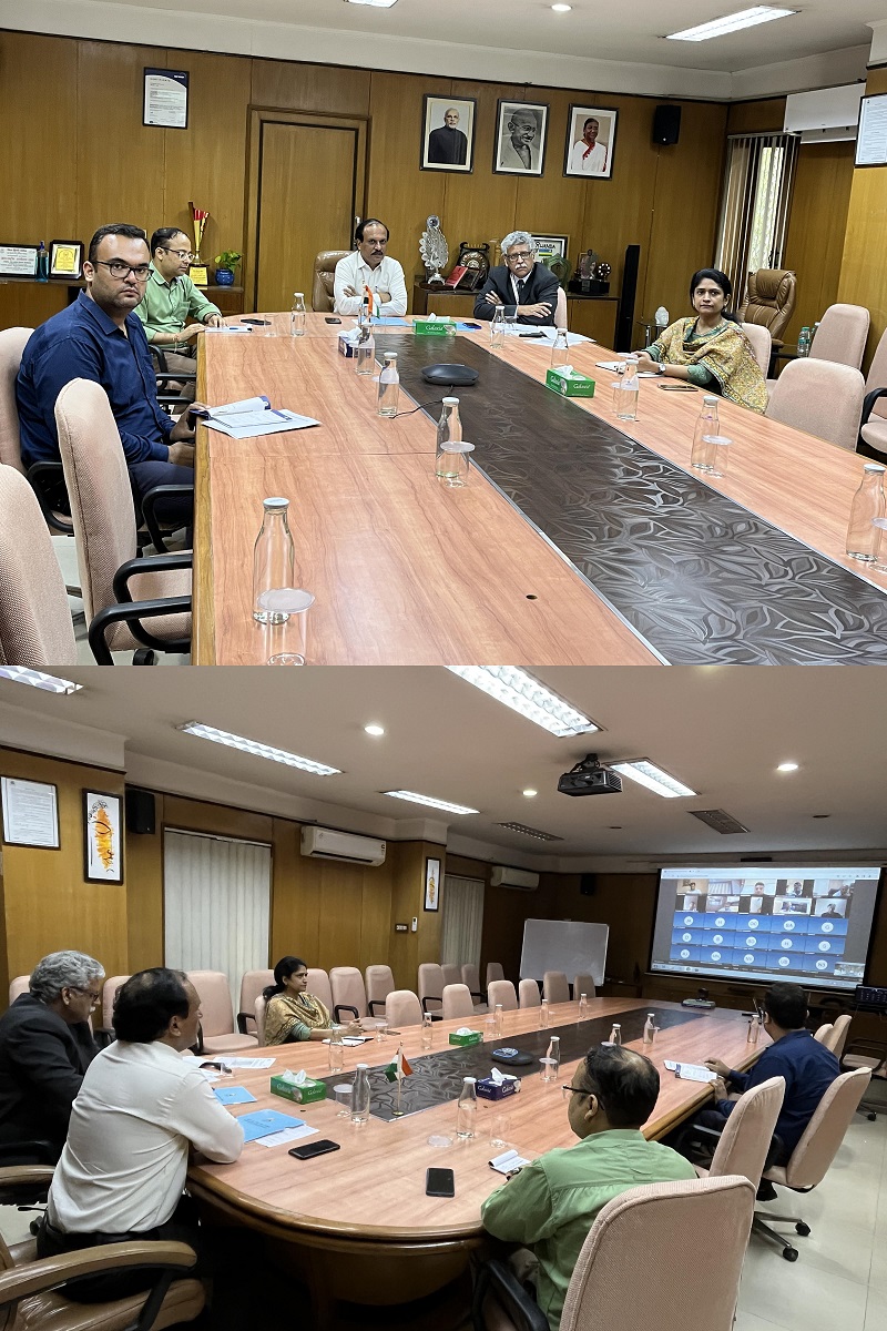 A Virtual Interactive session was chaired by Shri. Gaurang Dixit, CMD, NSIC with the MSMEs/Exporters on 14th September 2022 to discuss about the experiences of existing exporters and also the expectations of MSMEs who want to become exporters. 70 MSMEs/Exporters fraternity including the Exporter associations participated in the interactive session where they discussed about the difficulties/ limitations they are facing and shared their suggestions on how NSIC can help them in exports. They appreciated NSIC’s initiative in providing international linkages to MSMEs. Participants were also briefed about NSIC’s initiatives & International Cooperation Activities and recently launched Sub-Component II: Capacity Building of First Time Exporter (CBFTE) of International Cooperation Scheme of Ministry of MSME. Mr. Sunil Tyagi, GM-SG (IC, Exhb. & HR), Zonal Heads, Ms. Adiba Bari, Manager (IC), Mr. Anupam Tiwari, Manager (IC) and Mr. Shashank Shekhar, Asst. Manager (IC) were also present.