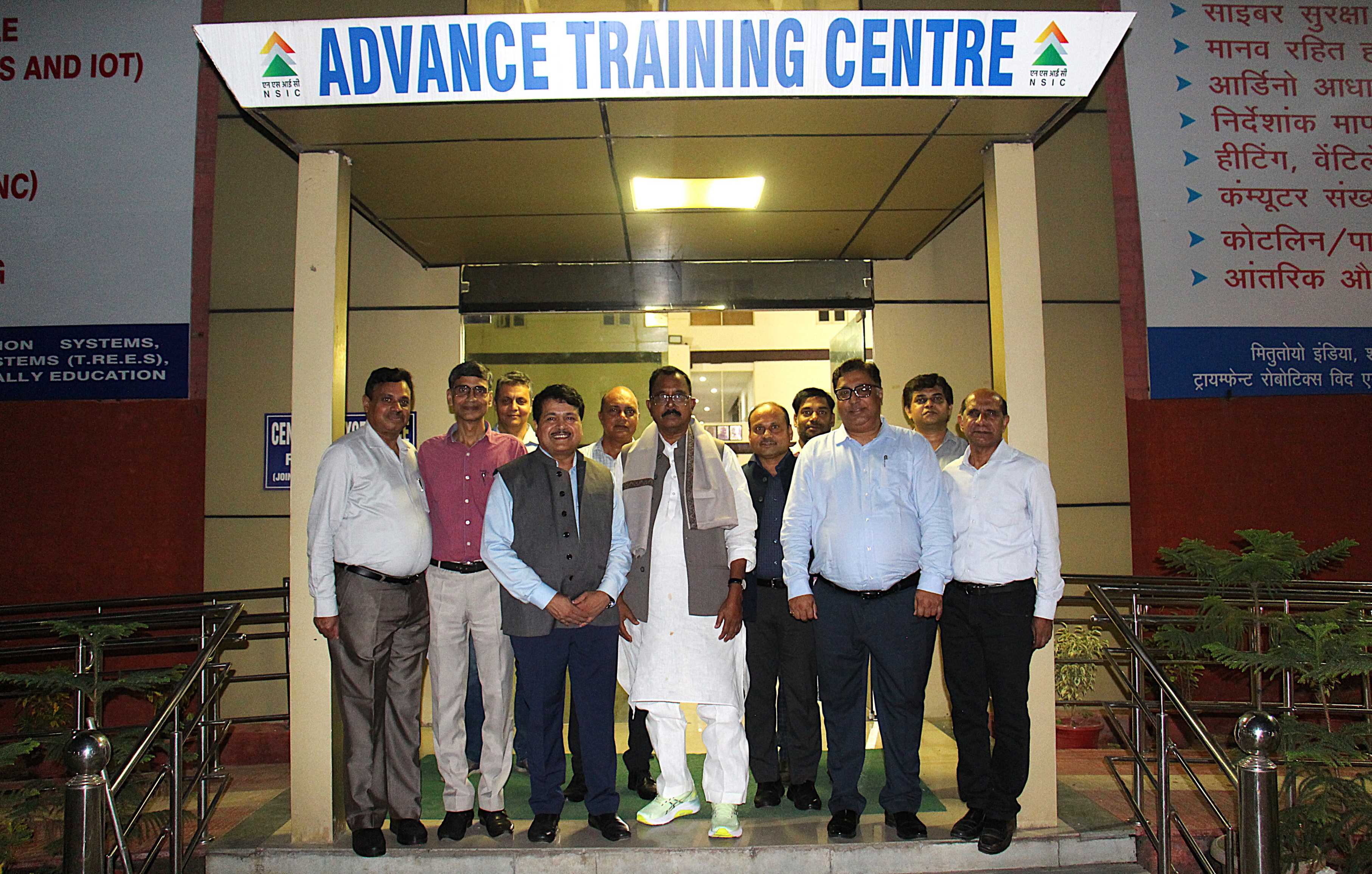 Dr. Mallu Ravi, Honorable Member-Committee on the welfare of SC & ST and parliamentary standing committee on Industry visited NSIC on 07.10.2024. During the visit CMD, NSIC briefed Honorable Member about the Schemes and Programs of NSIC for the MSME Sector, entrepreneurship development and enterprise creation in the country. Honorable member has also seen various training modules offered by NSIC Technical Services Centre (NTSC), Okhla and appreciate the services being offered for the skill development and enterprise creation.