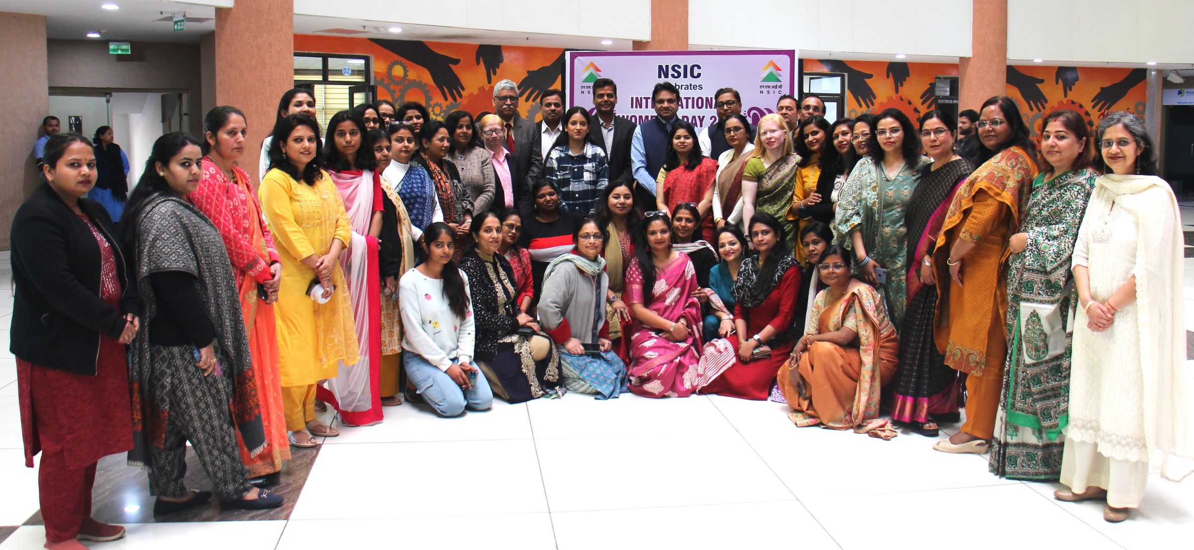 NSIC celebrated International Women’s Day with great zeal and enthusiasm on 8th March, 2024 at NSIC Corporate Office. The theme of International Women’s Day 2024 is  Inspire Inclusion, which is to encourage more participation of women in every spheres of life. On the eve of Women’s Day, an interactive session with all women employees was organized and  underscoring the pivotal role of women entrepreneurs and women employees in driving innovation and economic growth. NSIC also honoured women entrepreneurs who have been long standing associates of the organization, recognizing the pivotal role NSIC played in their journey to success.  The program was chaired by Shri Vipul Goel, CMD, NSIC and was joined by Shri Gaurav Gulati, Director (Finance), NSIC. All NSIC senior officers were also present on the occasion.