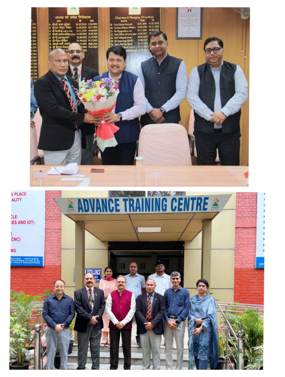 A delegation from the High Commission of Papua New Guinea (PNG), New Delhi, led by Mr. Philbert Keaike, First Secretary accompanied by Mr. Barun Mukherjee, Finance Officer visited NSIC on August 5, 2025. 
The visit involved discussions with NSIC leadership and revolved around enhancing bilateral business cooperation with PNG, particularly in setting up of incubation Centre, imparting skill development trainings and creating linkages between MSMEs of both countries. The NSIC team was led by Dr. Subhransu Sekhar Acharya, CMD, Mr. Kartikeya Sinha, Director (P&M) and Mr. Gaurav Gulati, Director (Finance). 
The delegation was also given a guided tour of NSIC’s Rapid Incubation Centre & Advanced Training Centre, Okhla by Mr. O.P. Singh, SGM (Technology), Mr. Rajesh Kumar, SGM & Centre Head-NTSC Okhla and the team from International Cooperation Division.
