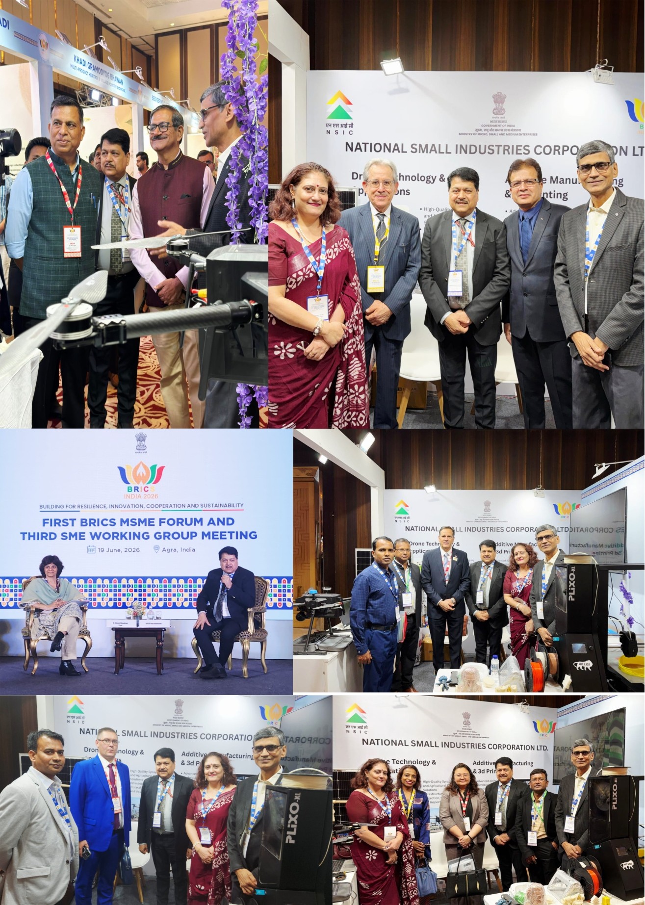 NSIC Participates in BRICS Summit at Agra on 19th June 26
