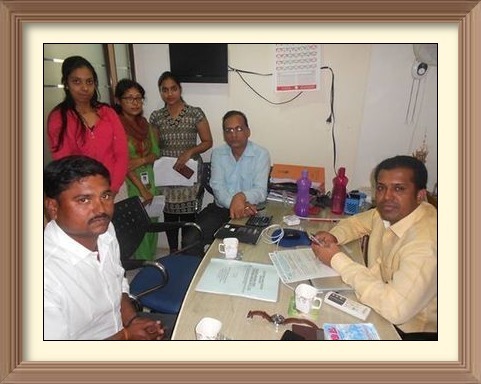 NSIC, Branch Office Pune Officials visited the office of Exceed Spark Fire Systems India Pvt Ltd,Pune and explained then various method for cashless transactions.