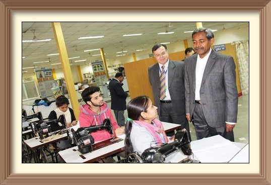During his recent visit to NSIC, Dr. Kshatrapati Shivaji, CMD, SIDBI saw operations at NSIC-Training cum Incubation Centre and appreciated the efforts of NSIC in creating self-employment opportunities through Incubation program of NSIC. He was briefed about various activities /Operations of NSIC by Shri Ravindra Nath, CMD, NSIC.

<br>
<a target="_blank"  href=" https://www.facebook.com/NSICLTD/photos/pcb.1023059347732078/1023058747732138/?type=3&theater" ><font color="#FF6600">Click here to view  more images.</font></a>
