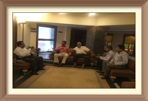 Sh. P Udayakumar, Director(P&M) had a meeting with President & Secretary of Tiruchirapalli District Tiny and Small Industries Association (TIDITSSIA) on                               17th May,2016 to discuss the  business scenario with  BHEL , Tiruchi  and for  expanding the business with the other  local  PSUs  and Defence establishments. 



<img ALIGN=right src=/images/61annyear.jpg  height=80 WIDTH=90/>