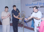 The 3rd International Yoga Day Celebration were inaugurated by Shri. S.N. Tripathi , AS & DC, MSME along with Shri. Ravindra Nath, CMD NSIC. The program was held at NSIC, where officials from NSIC and Ministry of MSME enthusiastically participated and performed yoga practices. Also present on the occasion were Shri. P. Udayakumar, Director(P&M), NSIC and Shri A.K. Mittal, Director(Finance), NSIC.

<br/>
<a target="_blank"  href="https://www.facebook.com/NSICLTD/photos/pcb.1467084223329586/1467082529996422/?type=3&theater"><font color="#FF6600"><p align="right">Click here to view  more images.</p></font></a> 
<p align="right">
<font color="#A9A9A9" align="right">June 21, 2017 </font></p>