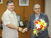 Shri Ravindra Nath, CMD, NSIC, along with Shri A. K. Mittal, Director (Finance), and  Shri P. Udayakumar, Director (Planning & Marketing) welcomed Dr. Ramesh Bhatt, Ex. Professor, IIM, Ahmedabad, Prof. Adya Prasad Pandey, Vice-Chancellor, Manipur University and Smt. Geeta Goti, National President, Confederation of Women Entrepreneurs, Hyderabad, who have been recently appointed as Independent Directors on the Board of NSIC. An interaction meeting with senior officials of NSIC with Independent Directors was held on 23.03.2017 for apprising them about NSIC’s schemes and activities.

<br/>
<a target="_blank"  href="https://www.facebook.com/NSICLTD/photos/pcb.1379920435379299/1379919695379373/?type=3&theater"><font color="#FF6600">Click here to view  more images.</font></a> <br/>
