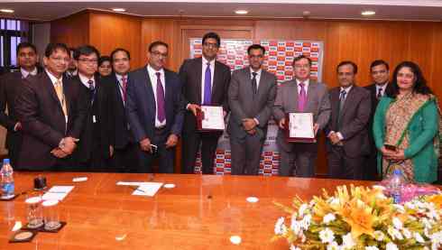 NSIC  signs MOU with ICICI Bank providing credit support to MSME Units. The MOU was signed by Sh. Ravindra Nath Director(Finance) of NSIC and Sh. Bhavesh Gupta (Group Head-Self Employed Segment) of  ICICI Bank on 15.01.14. This agreement will make it possible for two organizations to share their strengths in offering MSMEs  the  best reliable solutions to meet their credit requirements. On this occasion Director (Finance ) of NSIC proudly endorsed that this  agreement is a value added  tool that will enable us to create stronger links with MSMEs for meeting their diverse credit requirements.