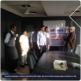 NSIC Branch Office Raipur organised an awareness campaign for promoting cashless transactions in Raipur by meeting with Unit M/s. B.I.S. Security Company,on 23.12.2016. NSIC Raipur branch officials Shri Deepak Joshi Chief Manager ( Accounts) and Shri Allwin Nelson - Asstt. Manager-(BD) made the managers  and other workers of the unit aware of importance of  cashless transaction as well as the process of cashless transaction.
