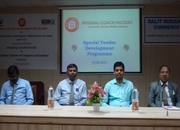 A Special Vendor Development Program (SVDP) was organized by NSIC, Branch Office Ambattur in association with Dalit Indian Chamber of Commerce & Industry - DICCI on 29.08.17 with ICF . The event was attended by 32 MSE`s. Shri Vidya Sagar, Zonal Head, South-III, Shri Lenin president of DICCI and Shri G.V.L Prabhu (AMM), ICF addressed the gathering.<br/>
<a target="_blank"  href="https://www.facebook.com/NSICLTD/photos/pcb.1544471355590872/1544469808924360/?type=3&theater"><font color="#FF6600"><p align="right">Click here to view  more images.</p></font></a> 
<p align="right">
<font color="#A9A9A9" align="right">Sept 07, 2017 </font></p>