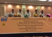 NSIC (Gurgaon )organized a Special Vendor Development Program in association with Young Entrepreneur Welfare Society on 12.08.17 with Power grid corporation and SIDBI .The event was attended by 50 MSE`s. Dr. D. Suresh, Commissioner, Gurgaon Division was the chief guest. Shri Dhirender Kumar, Branch Head, NSIC (Gurgaon) coordinated the said program.



<br/>
<a target="_blank"  href="https://www.facebook.com/NSICLTD/photos/pcb.1532877393416935/1532877073416967/?type=3&theater"><font color="#FF6600"><p align="right">Click here to view  more images.</p></font></a> 
<p align="right">
<font color="#A9A9A9" align="right">August 25, 2017 </font></p>