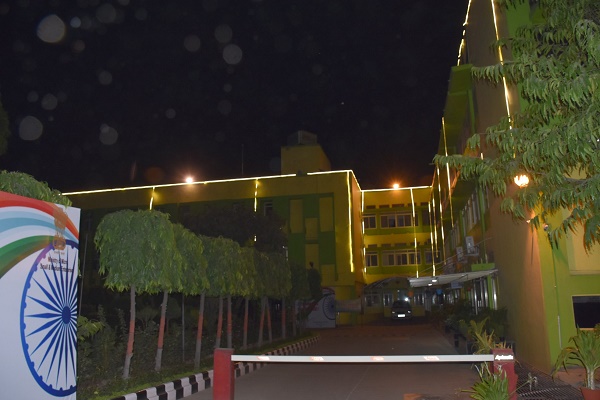 To commemorate the observance of International Yoga Day 2018 on 21st June 2018 all offices of The National Small Industries Corporation Ltd.-NSIC were illuminated on the eve of IDY 2018.