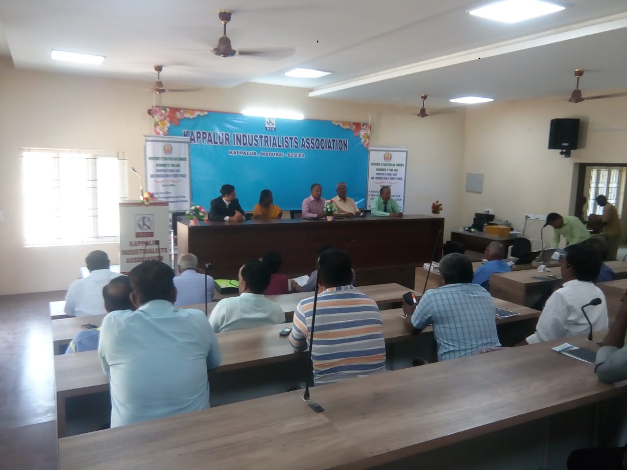 NTSC, Chennai organised one day awareness program on Energy conservation and audit ,jointly with District Industries Centre, Madurai for the benefits of MSME in Kappalur Industrial Estate. Shri  Krishnakumar, Asst.Manager  conducted the program and also  demonstrated the audit on 13/1/2019. Many units has shown interest in conducting energy audit of their unit .