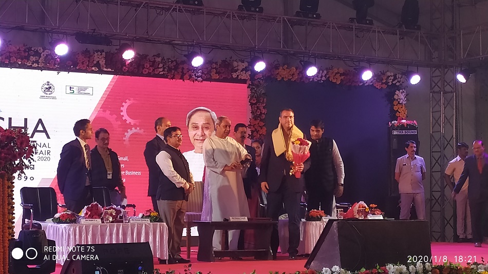 NSIC (Orissa ) in association with Department of MSME, Government of Orissa organized the MSME International Trade Fair 2020 ( 08th – 12th Jan 2020 )at Bhubaneshwar. NSIC set up a pavilion giving live demonstration of Indian Products and Technologies which also included 33 exhibitors  from Iran and 13 exhibitors  from Bangladesh. The Exhibition  was inaugurated by Shri Navin Patnaik, Hon'ble Chief Minister of Orissa . On this occasion, Shri P.C.Nayak , DGM,(NTPC Tender project &IMDC (Bhubaneshwar),NSIC  briefed the Hon’ble Chief Minister about Various initiatives  of NSIC for the growth and development of MSMEs in the state of Orissa.