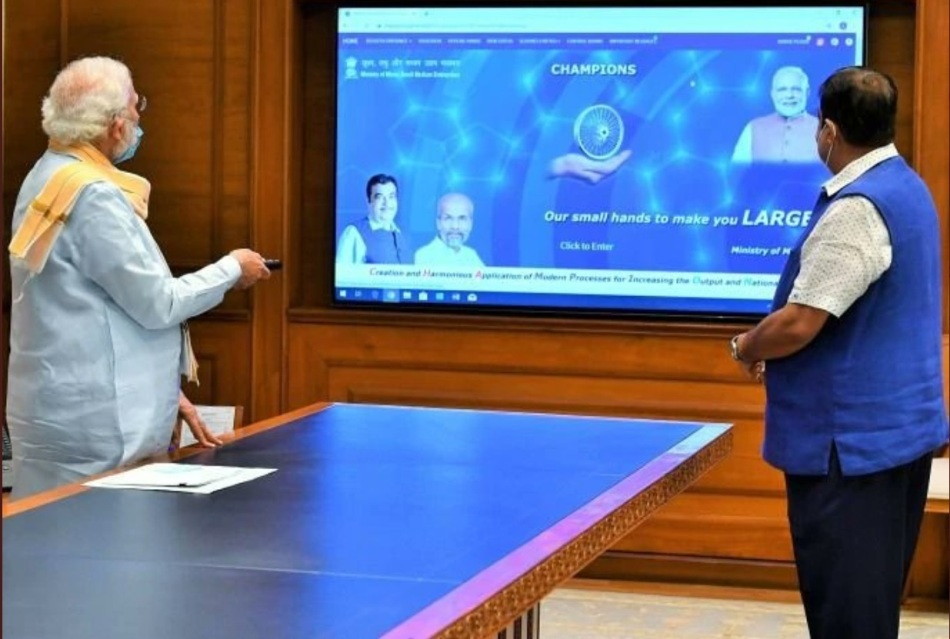 Prime     Minister     Shri     Narendra     Modi      today      launched      the      technology      platform CHAMPIONS which stands for Creation and Harmonious Application of Modern Processes for Increasing the Output and National Strength.


As the name suggests, the portal is basically for making the smaller units big by solving their grievances, encouraging, supporting, helping and handholding. It is a real one-stop-shop solution of MSME Ministry.


This ICT based system is set up to help the MSMEs in present difficult situation and also to handhold them to become national and international champions.
