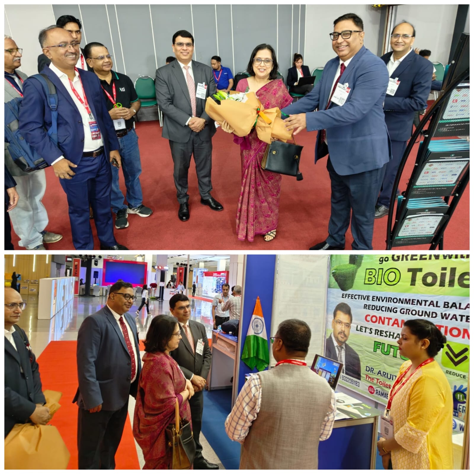 Mr. Gaurav Gulati, Director (Finance) is leading a delegation of Indian MSMEs for participation in METALEX 2024, an International exhibition showcasing machine tools and metalworking technologies, currently being held at Bangkok, Thailand from 20-23 November 2024.

In the exhibition, the NSIC-MSME India Pavilion was inaugurated jointly by Mr. Gaurav Gulati and Ms. Paulomi Tripathi, Deputy Chief of Mission, Embassy of India in Bangkok, in the presence of   Mr. Bhaskar Kalra, Attache (Commerce) & Assistant Permanent Representative to UNESCAP, Embassy of India in Bangkok and senior officials of NSIC.

The objective of participation is to give exposure to Indian MSMEs to explore business opportunities in Thailand, build contacts and witness new technologies and latest trends in the machine tools and metalworking industry.