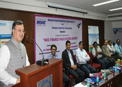 NSIC (Coimbatore) in association with Tripura Exporters Association organized a program on 27.10.17 to disseminate the benefits of various NSIC Schemes with special focus on NSIC -Finance facilitation Centre.The program was chaired by Shri Ravindra Nath,CMD,NSIC and others present on this occasion were Shri Vidyasagar Singh,Zonal Head,NSIC and Shri Gaurang Dixit,CGM(Fin),NSIC
<p align="right">
<font color="#A9A9A9" align="right">Nov. 1, 2017 </font></p>

