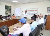 NSIC Incubation Centres & Livelihood Business Incubation Centres across the country celebrated National Entrepreneurship Day on 09.11.2017 by organizing various events including seminar & workshop on leadership, innovation, creativity and entrepreneurship by expert speakers. Deliberations on various schemes of Government of India to promote entrepreneurship were also made. The theme of the event was ‘Catalysing a cultural shift in youth entrepreneurship’. The events organized at the Centres were attended by a large number of youths aspiring to take up entrepreneurship as carrier. The events were attended and addressed by the representatives of organizations associated in entrepreneurship development at regional level viz. DICs, Banks, Industry Associations etc.
<a target="_blank"

href="https://www.facebook.com/NSICLTD/photos/pcb.1608148969223110/1608146019223405/?type=3&theater"><p align="right">Click here to view  more images</p></font></a> 


<p align="right">
<font color="#A9A9A9" align="right">Nov.15, 2017 </font></p> 