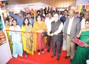 An International Lifestyle Expo was held at HITEX, Hyderabad from 6th to 8th Oct’17.  The Exhibition was inaugurated by Shri Ravindra Nath, Chairman-cum-Managing Director, NSIC as Chief Guest, Shri T.K.Sreedevi, IAS, Director, Municipal Administration, Govt. of Telangana, as Guest of Honour and Dr P.G.S.Rao, Director, MSME, Govt. of India as a Special Guest.  Also present were Mrs Vandana Maheshwari, National Secretary, COWE and Mrs Rama Devi, President, COWE Telangana Chapter. 

More than 123 nos. of stalls were exhibited in the Expo.  NSIC Zone South-II has taken an exclusive pavilion in the expo, wherein 62 No. of SC/ST Entrepreneurs exhibited their products under NSSH Scheme in the sectors of Textiles, Food products, furnishings, herbals, cosmetics, jewellery, Handicrafts, arts, etc.  CMD addressed the gathering, explaining the various facilities available under NSSH.  The dignitaries visited the stalls and interacted with the exhibitors.
<p align="right">
<font color="#A9A9A9" align="right">Oct 09, 2017 </font></p>

<a target="_blank"

href="https://www.facebook.com/NSICLTD/photos/pcb.1572553016116039/1572551976116143/?type=3&theater"><font color="#FF6600"><p align="right">Click here to view  more images.</p></font></a>