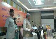 NSIC (Lucknow) participated in One day MSME Conclave organised by Laghu Udyog Bharti, State office, Lucknow. The objective of the Programme was to discuss the challenges of Entrepreneurs in the state of Uttar Pradesh and their suggestions to the New Government. 
On this platform, Shri A. K. Srivastava, Branch Head, NSIC (Lucknow) explained in detail about NSIC Schemes with special focus on online Credit Facilitation through Finance Facilitation Centre (FFC) to the Participants.  Officers from MSME-DI, Kanpur, District Industry Centre, SIDBI and members of Laghu Udyog Bharti also participated in the programme. More than 75 nos. MSMEs registered their interest about NSIC initiatives in the region. The Chief Guest, Sh. Satyadev Pachauri, Hon’ble Cabinet Minister, MSME & Export Promotion, Govt. of U.P. applauded the efforts of NSIC in the region.

<br/>
<a target="_blank"  href="https://www.facebook.com/NSICLTD/photos/pcb.1443366602368015/1443364892368186/?type=3&theater"><font color="#FF6600"><p align="right">Click here to view  more images.</p></font></a> 
<p align="right">
<font color="#A9A9A9" align="right">May 30, 2017 </font></p>