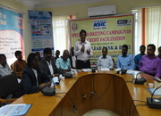 NSIC (Madurai) organized a Special Marketing Campaign in association with District Industries Centre (DIC), Lead Bank, Dindigul District and DICCI, Dindigul on 31.08.2017. On this occasion Shri P. S. Prem Anand, Senior Branch Manager, NSIC, Madurai highlighted the  benefits offered by NSIC under National SC/ST Hub. 74 SC/ST Entrepreneurs participated in this program and showed interest in on Credit Facilitation under Bank Tie-Up Scheme and RMA Credit Support.
<br/>
<a target="_blank"  href="https://www.facebook.com/NSICLTD/photos/pcb.1545229962181678/1545227558848585/?type=3&theater"><p align="right">Click here to view  more images.</p></font></a> 
<p align="right">
<font color="#A9A9A9" align="right">Sept 08, 2017 </font></p>